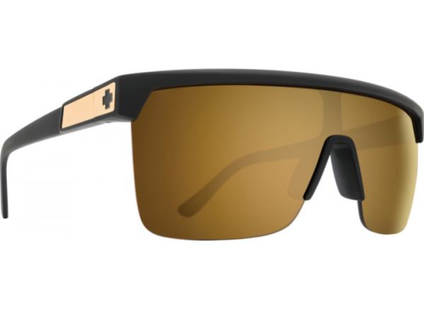 Saulės akiniai SPY FLYNN 5050 matte black gold/bronze/gold