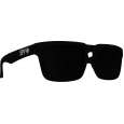 Saulės akiniai SPY HELM matte translucent black/gray black mirror